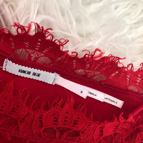 Urban outfitters Red Off the Shoulder Tank - Picture 8 of 8